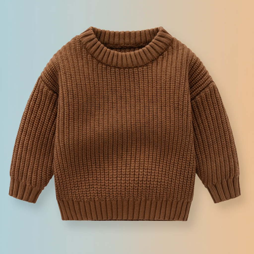 PureSoft – Classic & Cozy - Ensfarget strikkegenser