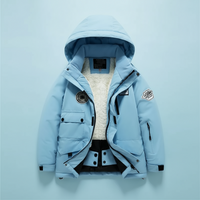 Thumbnail for GlacierFit – Pustende og beskyttende vanntett – Skidress med fleecefôr