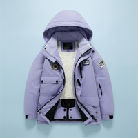 Thumbnail for GlacierFit – Pustende og beskyttende vanntett – Skidress med fleecefôr