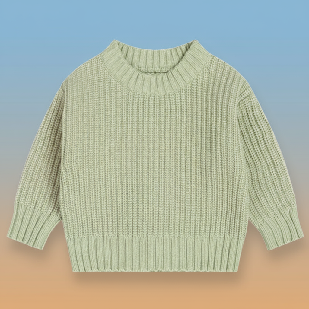 PureSoft – Classic & Cozy - Ensfarget strikkegenser