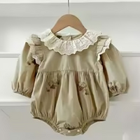 Thumbnail for Mini Fashion - Komfortable og stilige - vårlige Romper-kjoler til barn