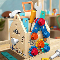 Thumbnail for Busy Box™ - Oppdag og lær - Aktivitetsboks i tre