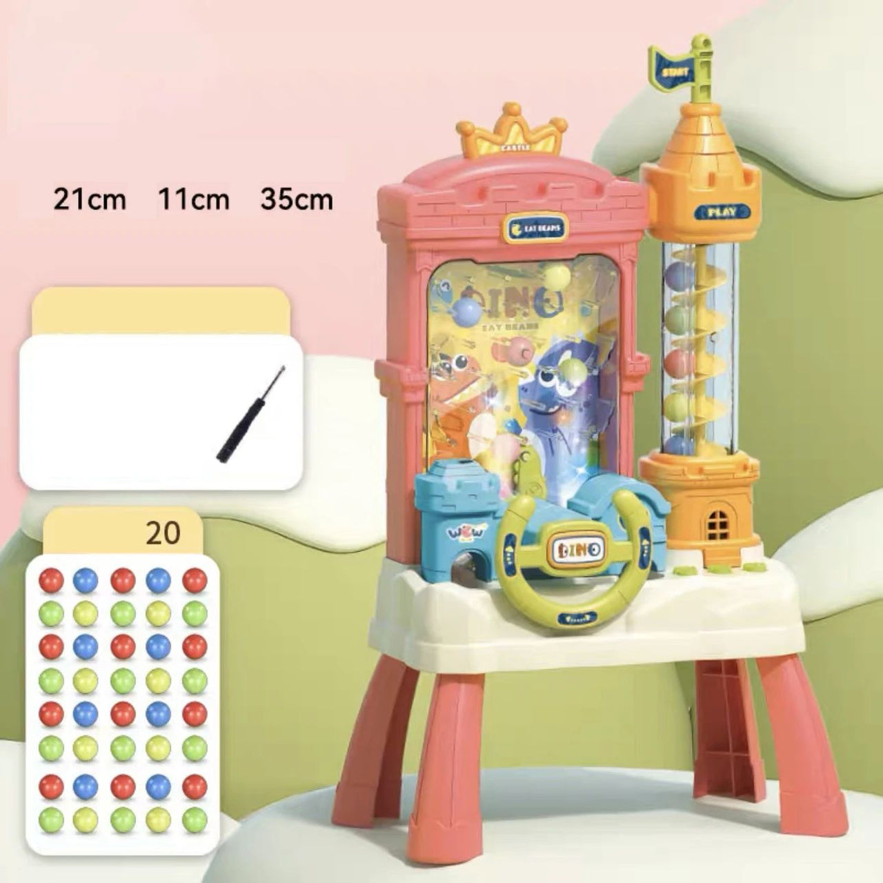 Mini Claw Machine – Grip & Vinn – Leketøysautomat