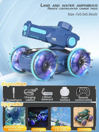 Thumbnail for Aqua Racer™ – Dobbelt så tøff – RC Amfibie racerbil