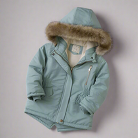 Thumbnail for CozyTrend – Elegant og varm – Parka vinterjakke med pelskrage