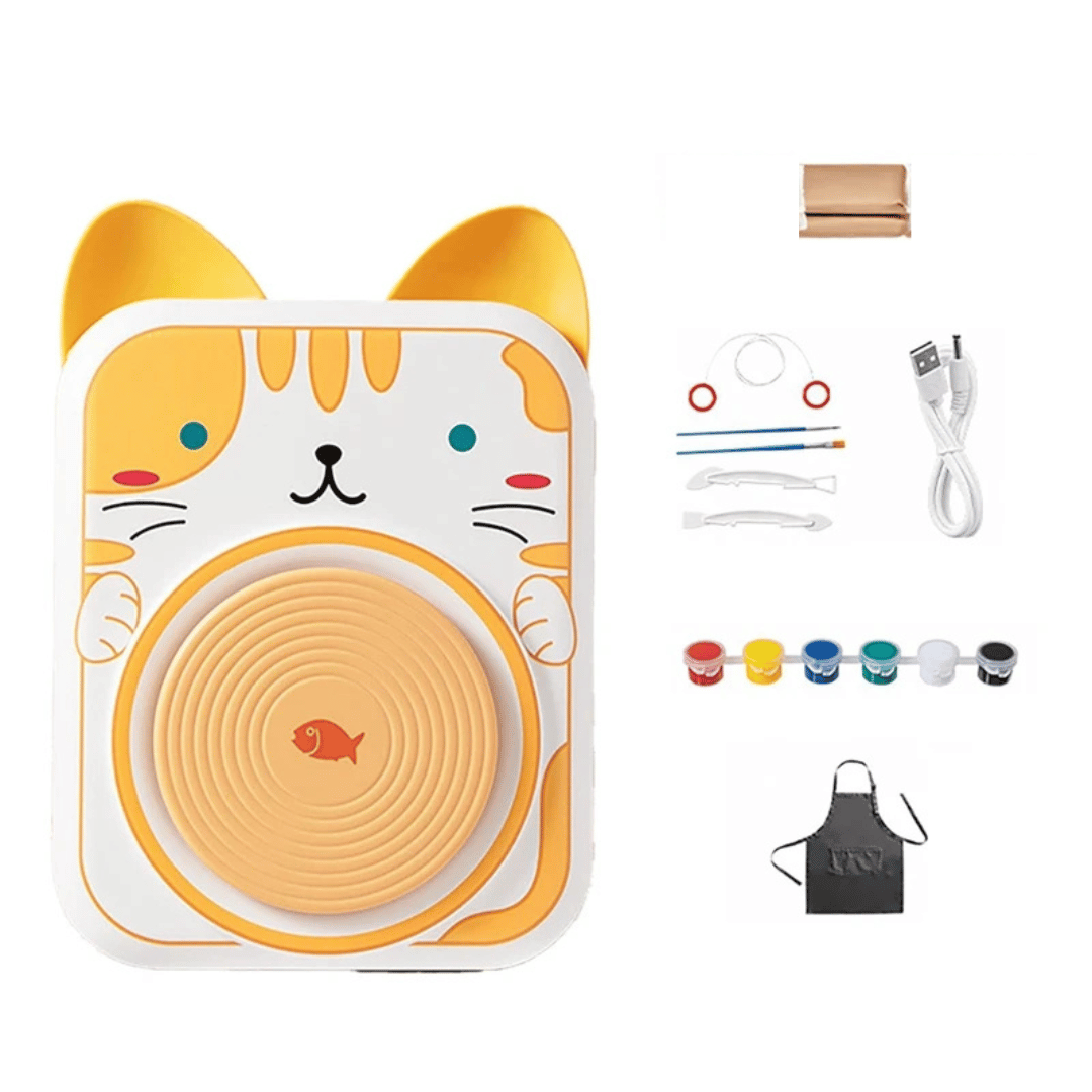 Pottery Set - Små kunstnere - Keramikk for barn