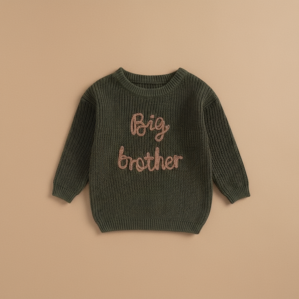MiniTrend – Koselig og moderne – Barnegenser med «Big Brother»