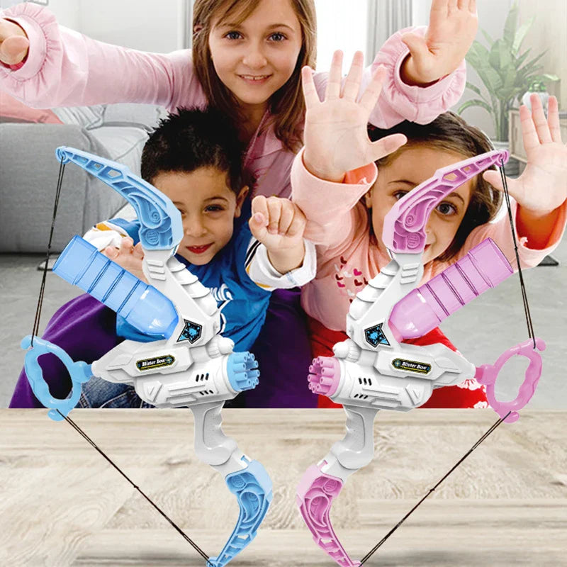 TrendyToys – Aktiv og kreativ – 2-i-1 bue-boblemaskin
