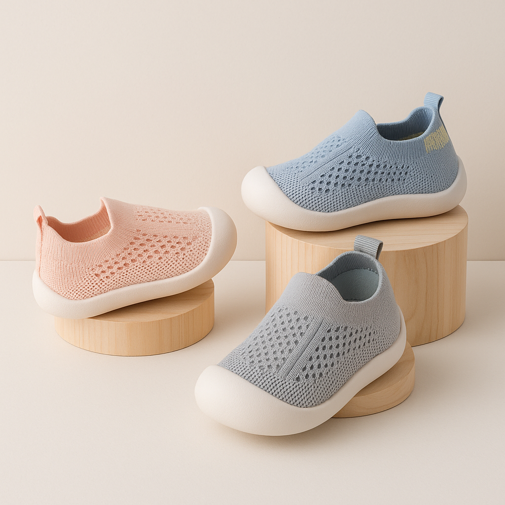 HappyFeet Comfy™ - sklisikker såle - Joggesko for barn