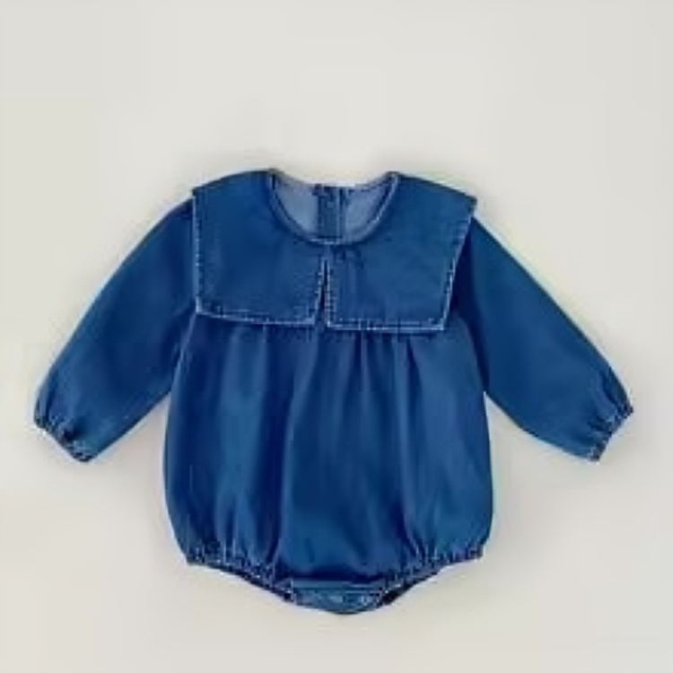 Mini Fashion - Komfortable og stilige - vårlige Romper-kjoler til barn