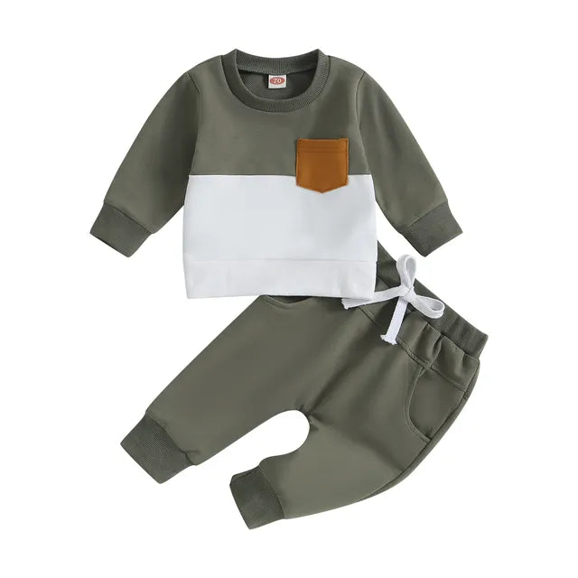 Mini Fashion - Stilig joggedress - mykt sett for barn