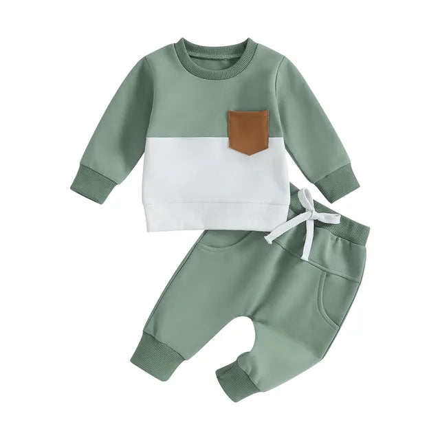 Mini Fashion - Stilig joggedress - mykt sett for barn