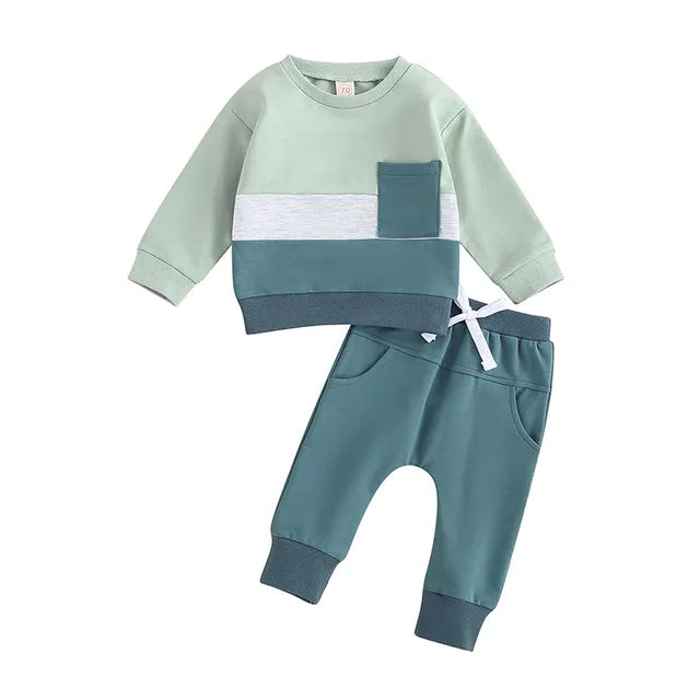Mini Fashion - Stilig joggedress - mykt sett for barn