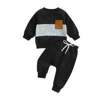 Thumbnail for Mini Fashion - Stilig joggedress - mykt sett for barn