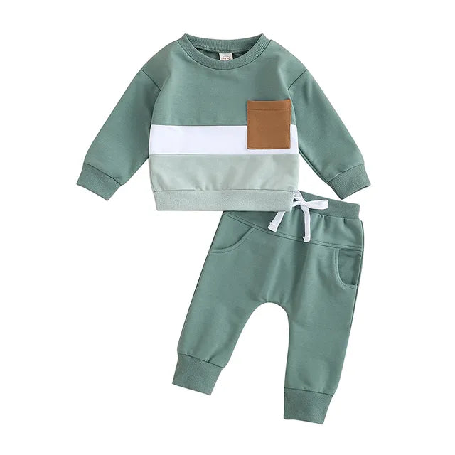 Mini Fashion - Stilig joggedress - mykt sett for barn
