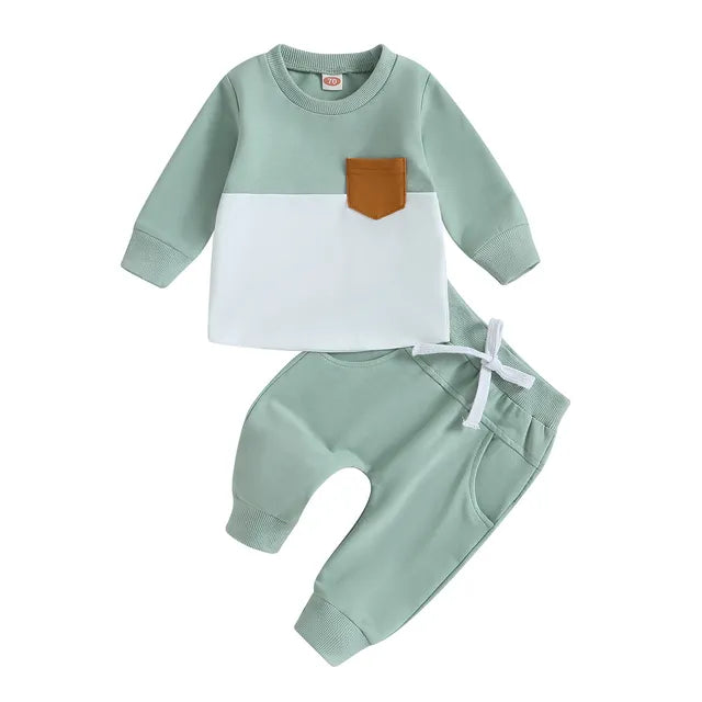 Mini Fashion - Stilig joggedress - mykt sett for barn