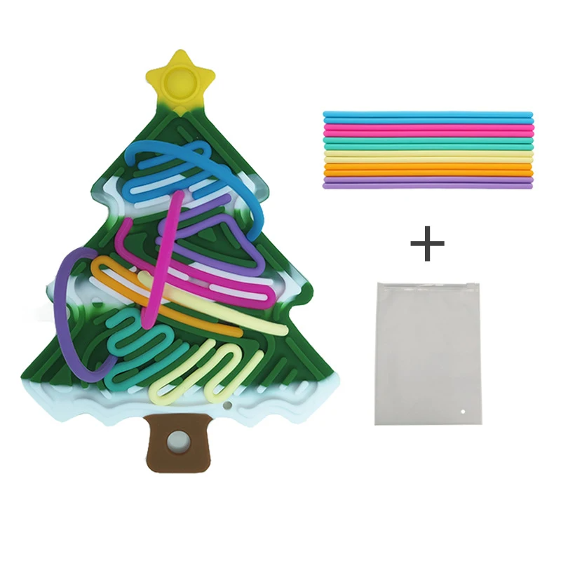 Xmas Tree Fidget Toy - Kompakt og morsom - Fidget juletre