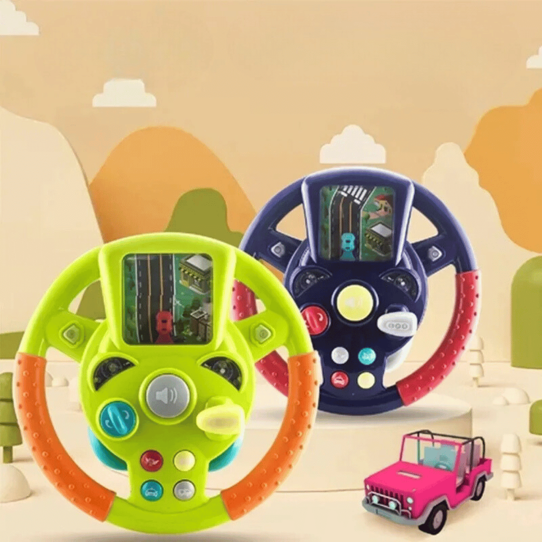 Toy Steering Wheel - Aktivitetsratt - Lekeratt