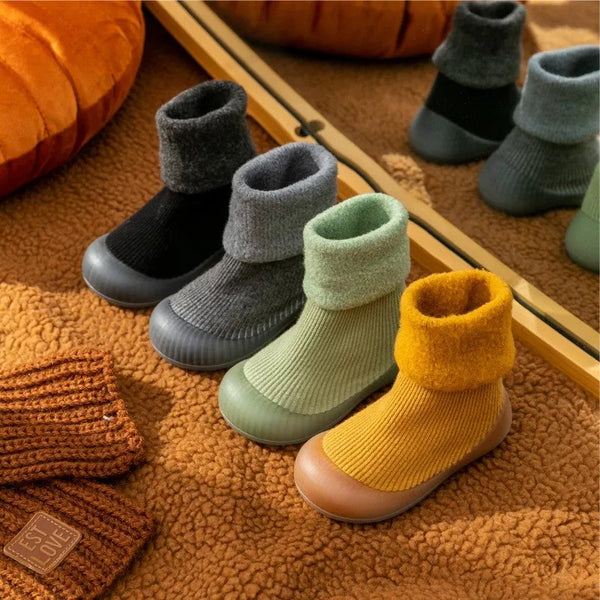 Mini Fashion - Sklisikkert grep - Sokkesko for småbarn