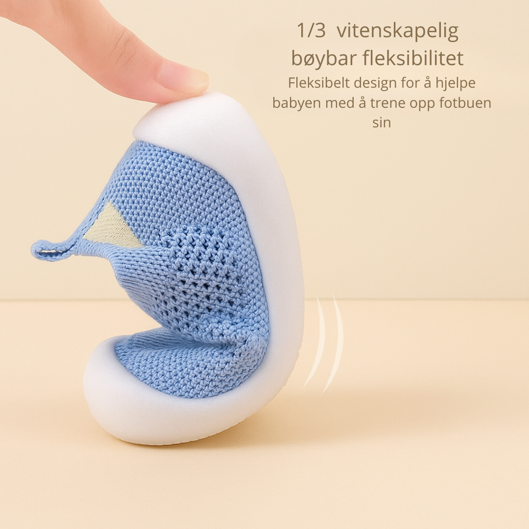 HappyFeet Comfy™ - sklisikker såle - Joggesko for barn