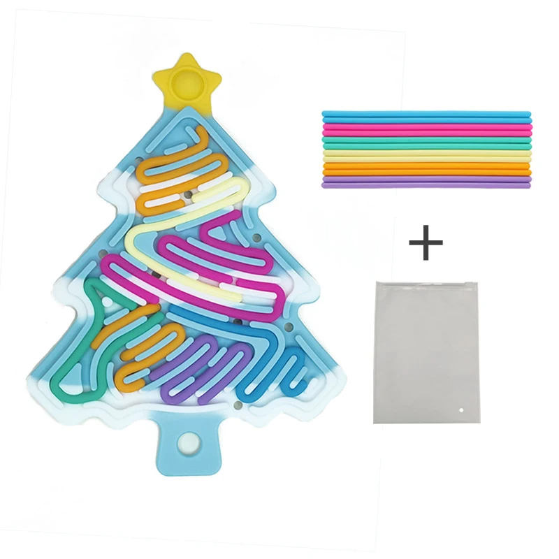 Xmas Tree Fidget Toy - Kompakt og morsom - Fidget juletre