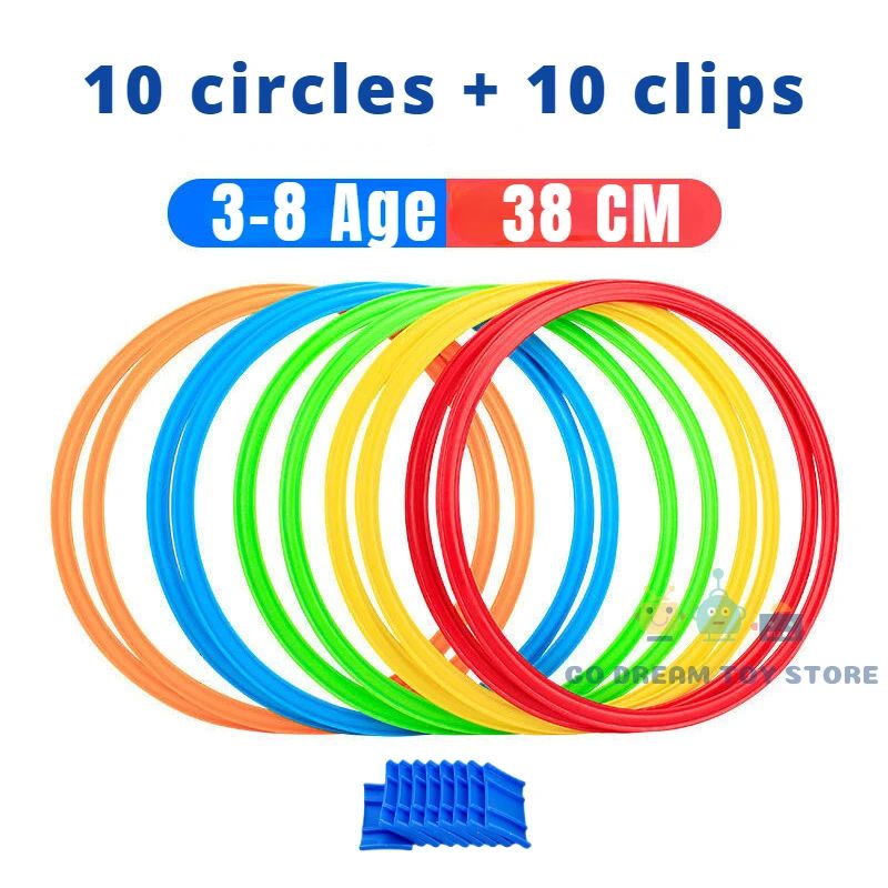 Jump Hoops™ – Hopp og lek – Hoop-sett