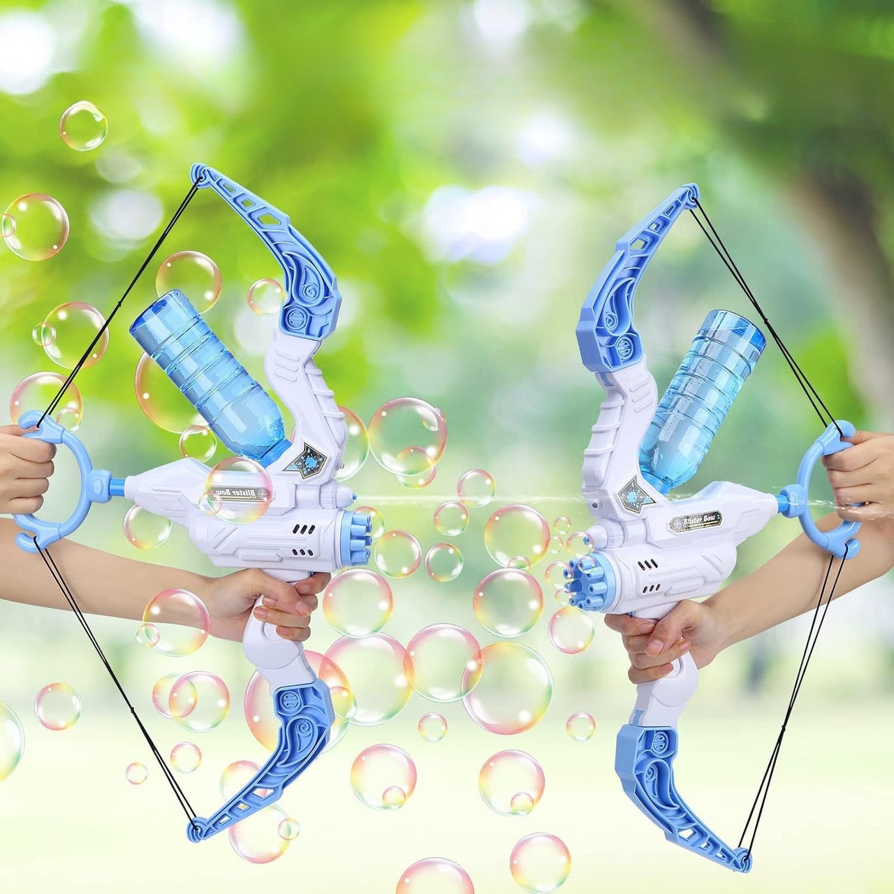 TrendyToys – Aktiv og kreativ – 2-i-1 bue-boblemaskin