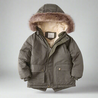 Thumbnail for CozyTrend – Elegant og varm – Parka vinterjakke med pelskrage