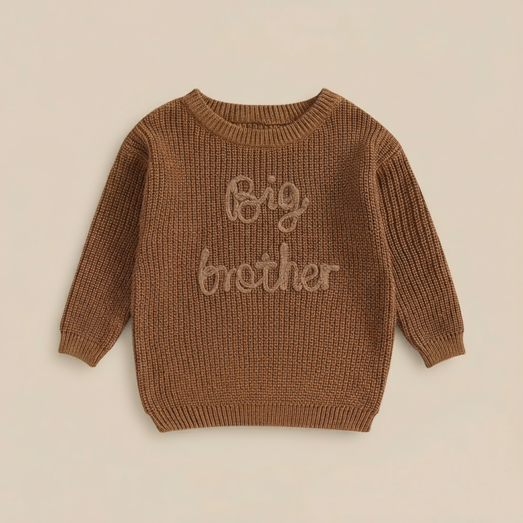 MiniTrend – Koselig og moderne – Barnegenser med «Big Brother»