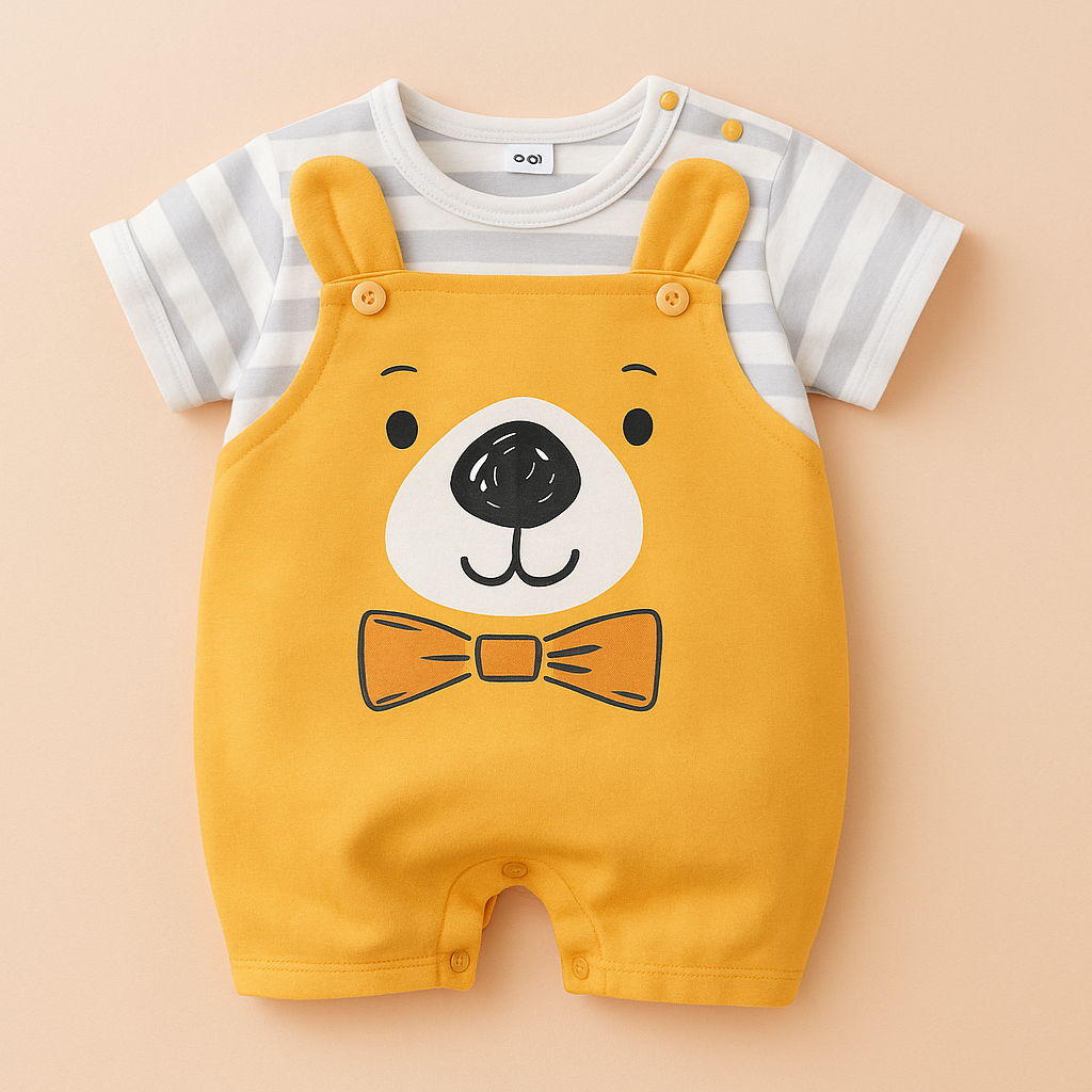 Mini Fashion - Komfort for hver natt - Kortermet pyjamasbody med korte ermer