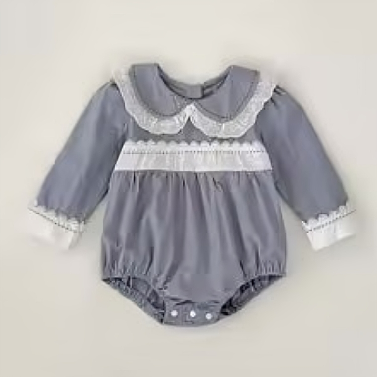 Mini Fashion - Komfortable og stilige - vårlige Romper-kjoler til barn
