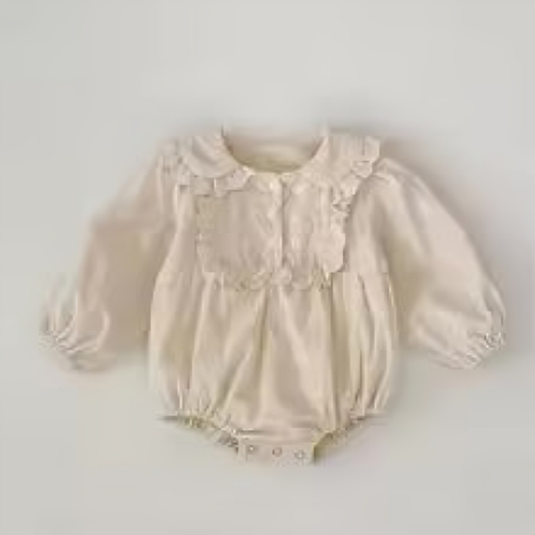 Mini Fashion - Komfortable og stilige - vårlige Romper-kjoler til barn