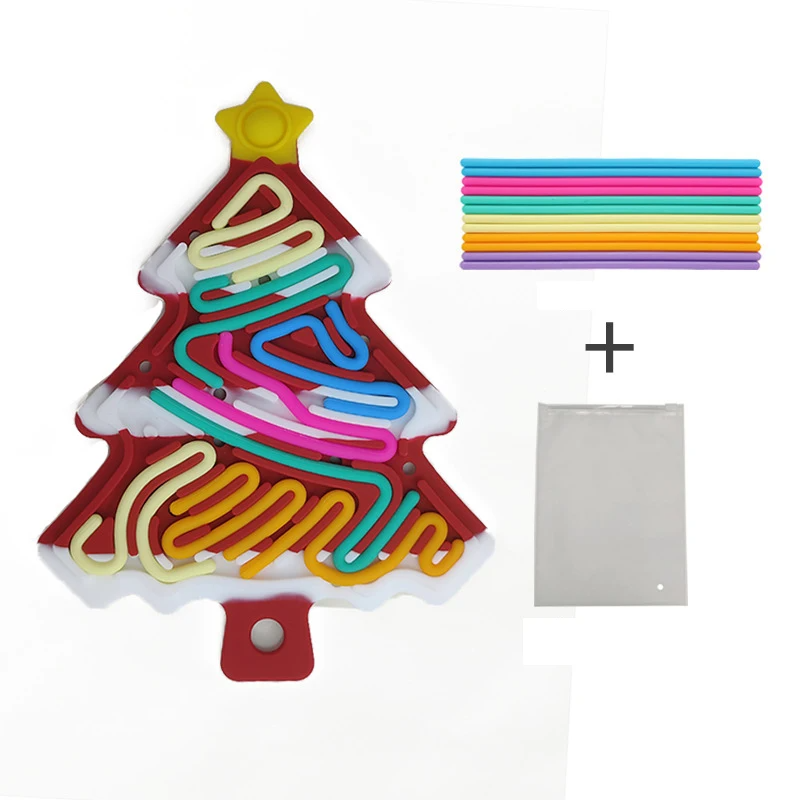 Xmas Tree Fidget Toy - Kompakt og morsom - Fidget juletre