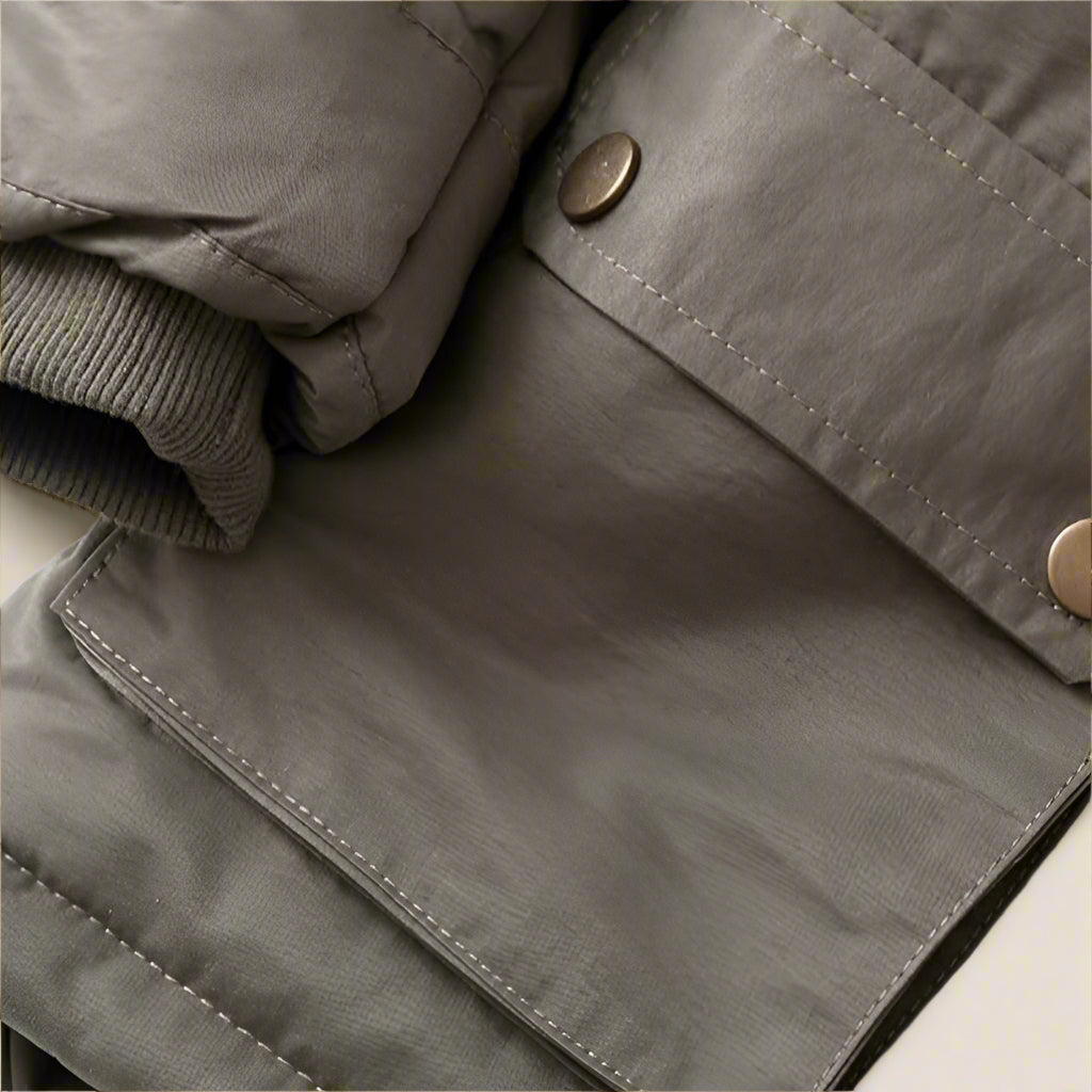 CozyTrend – Elegant og varm – Parka vinterjakke med pelskrage