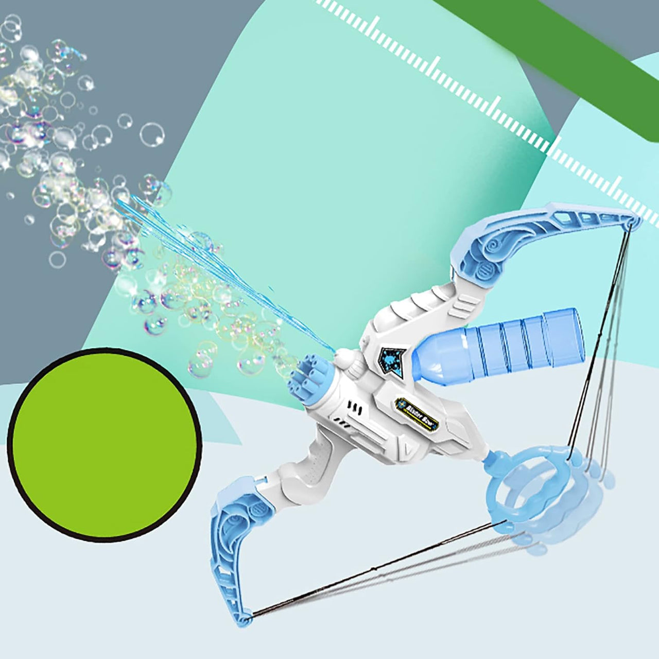 TrendyToys – Aktiv og kreativ – 2-i-1 bue-boblemaskin