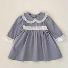 Mini Fashion - Komfortable og stilige - vårlige Romper-kjoler til barn