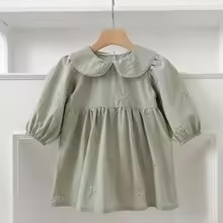 Mini Fashion - Komfortable og stilige - vårlige Romper-kjoler til barn