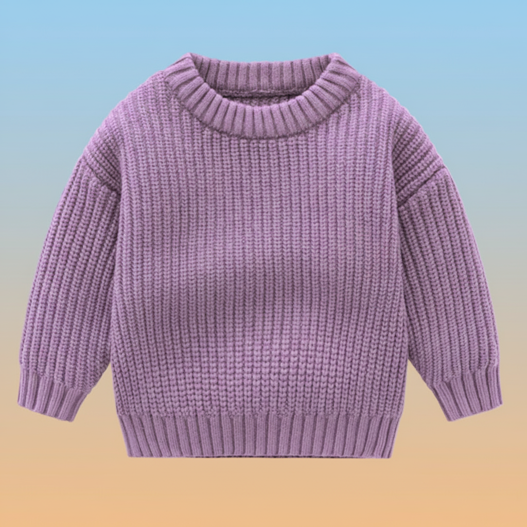 PureSoft – Classic & Cozy - Ensfarget strikkegenser
