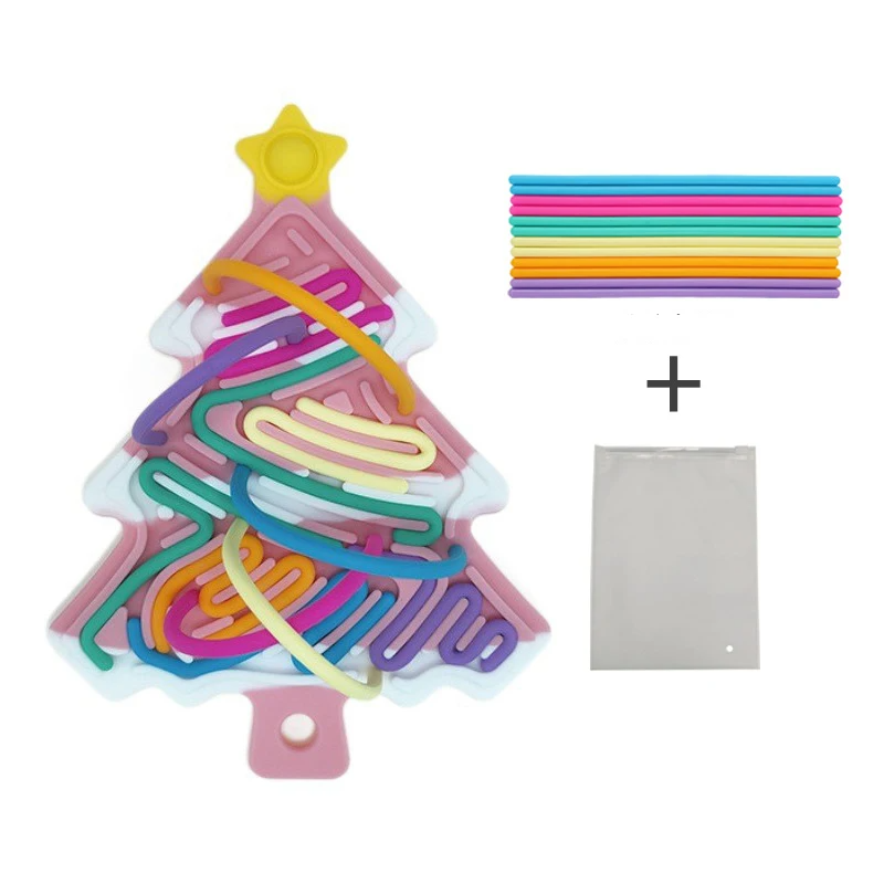 Xmas Tree Fidget Toy - Kompakt og morsom - Fidget juletre