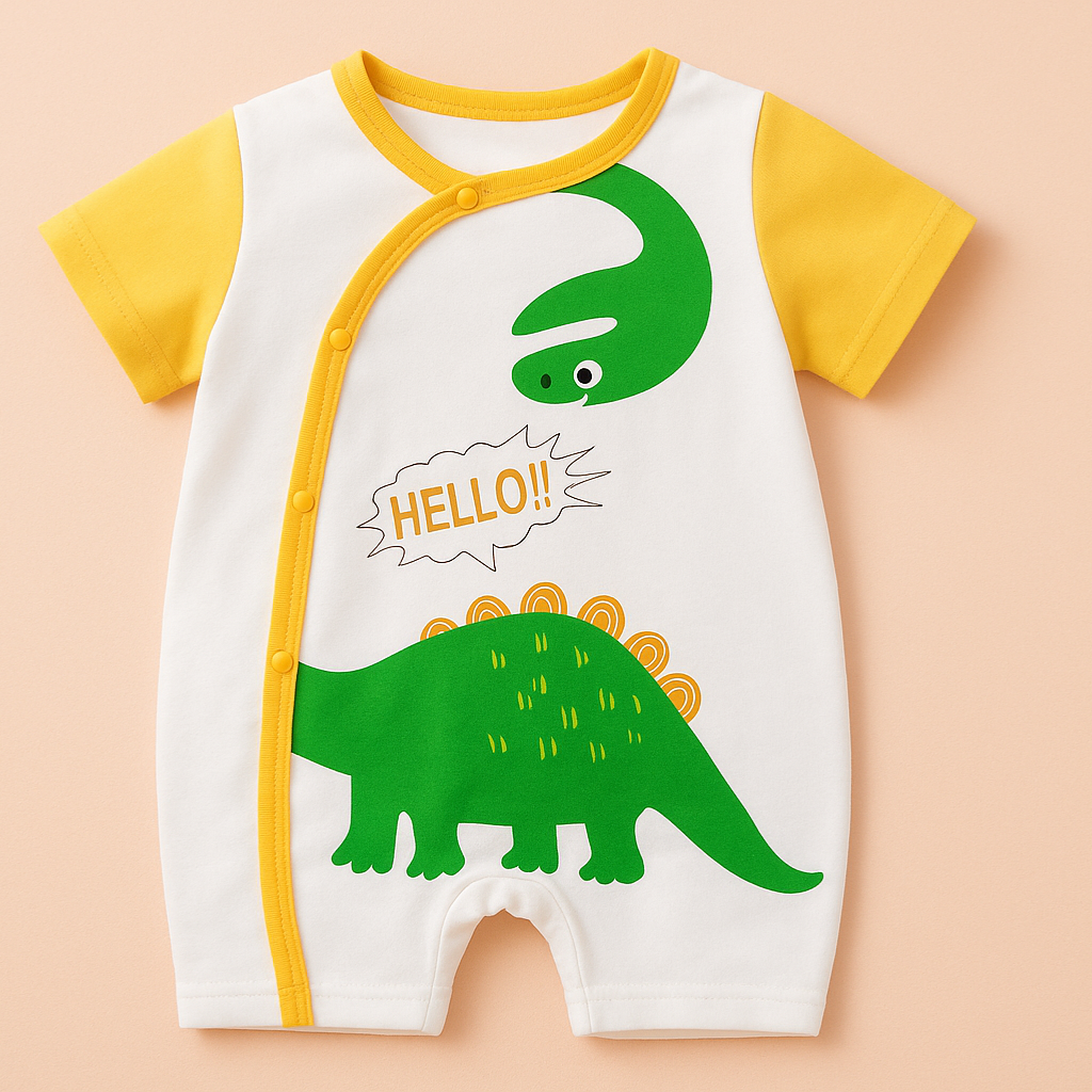 Mini Fashion - Komfort for hver natt - Kortermet pyjamasbody med korte ermer