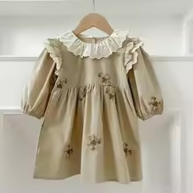 Mini Fashion - Komfortable og stilige - vårlige Romper-kjoler til barn