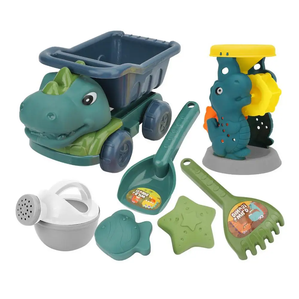 Beach Dino Set – Bygg slottet ditt - Dinotruck-stranden