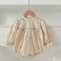 Thumbnail for Mini Fashion - Komfortable og stilige - vårlige Romper-kjoler til barn