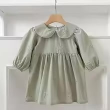 Mini Fashion - Komfortable og stilige - vårlige Romper-kjoler til barn