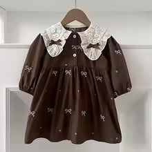 Mini Fashion - Komfortable og stilige - vårlige Romper-kjoler til barn