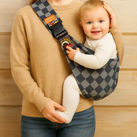 Thumbnail for Baby Carry Sling - Justerbar bæresele - Hoftebæring