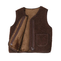 Thumbnail for Mini Fashion - Varm og myk vest - Behagelig fleecevest til kalde dager