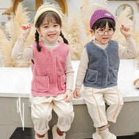 Thumbnail for Mini Fashion - Varm og myk vest - Behagelig fleecevest til kalde dager