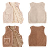 Mini Fashion - Varm og myk vest - Behagelig fleecevest til kalde dager