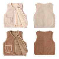 Thumbnail for Mini Fashion - Varm og myk vest - Behagelig fleecevest til kalde dager